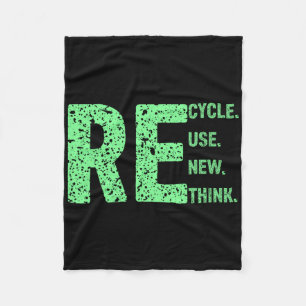 Cobertor De Velo Reutilização do reciclar Renovar Repensar Gráfico