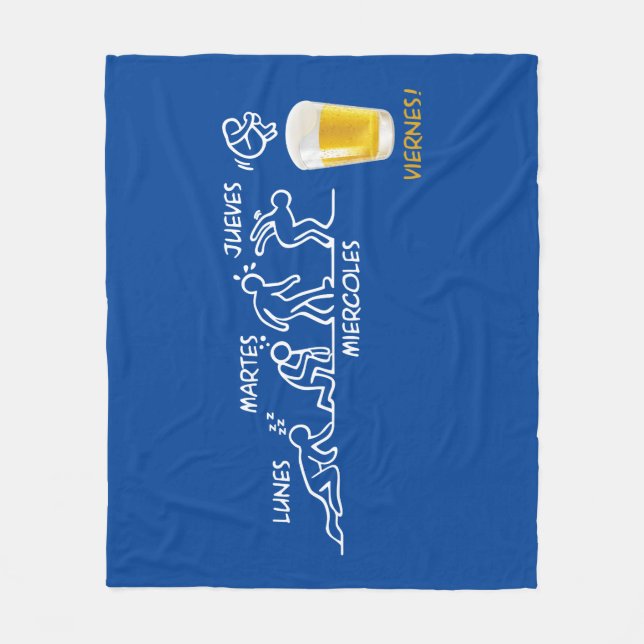 Cobertor De Velo Revolução da cerveja (Frente)