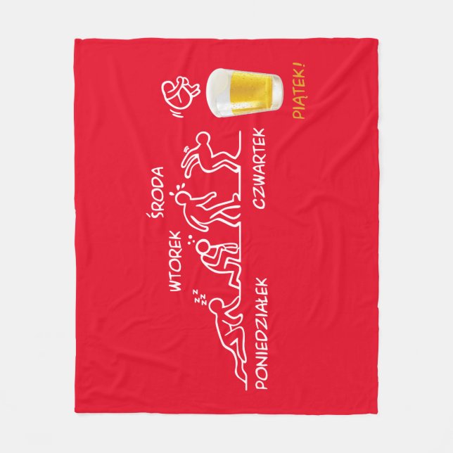 Cobertor De Velo Revolução da cerveja (Frente)