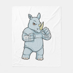 Cobertor De Velo Rhino as Boxer at Boxing