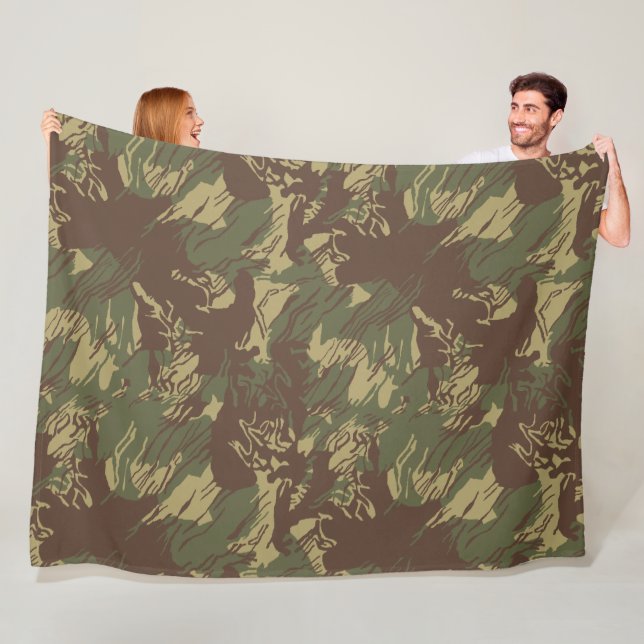 Cobertor De Velo Rhodesian CAMO Fleece Blanket (In Situ)