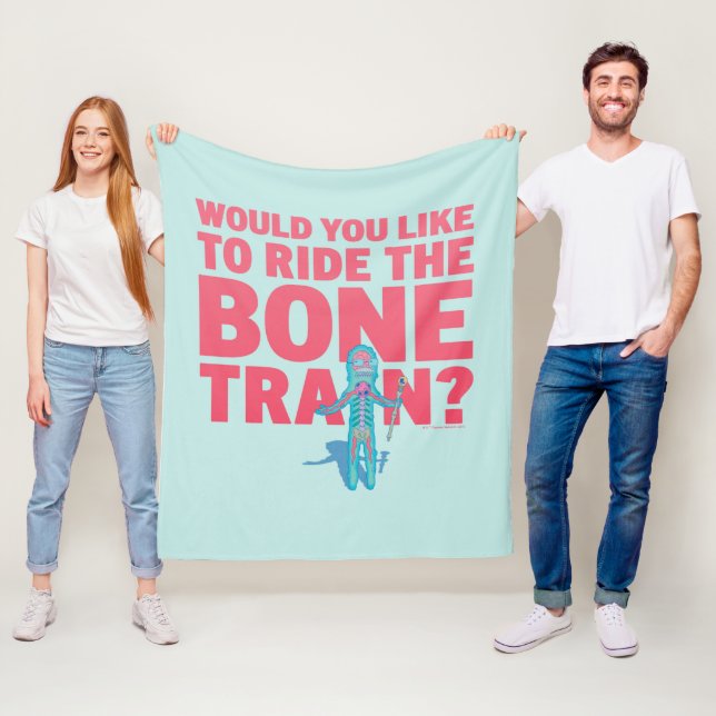 Cobertor De Velo RICK E MORTY™ | Anatomia — Comboio ósseo (In Situ)