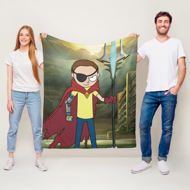 Cobertor De Velo RICK E MORTY™ | Mau Morty (In Situ)