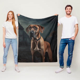 Cobertor De Velo Ridgeback Ridgeback Halloween Ascary
