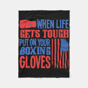 Cobertor De Velo Ringue de Boxe Fitness - Luvas de Boxe - Eu Amo Ki