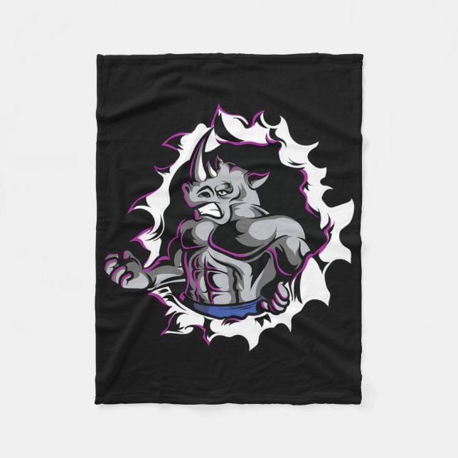 Cobertor De Velo Rinomusculatura Malhação Aumento de Peso (Frente)