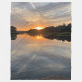 Cobertor De Velo Rio Sunset