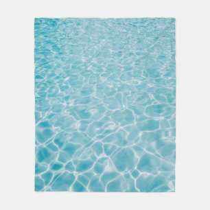 Cobertor De Velo Rippling crystal blue water