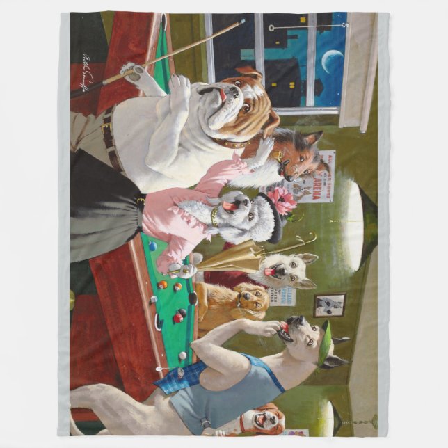 Cobertor De Velo Riscado no alvorecer (Frente)