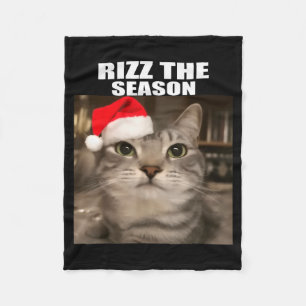Cobertor De Velo Rizz A Temporada Piadas de Natal Camisas de Gato M