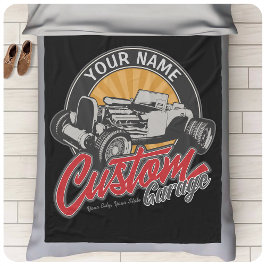 Cobertor De Velo Roadster Personalizado de Retrô Personalizado de G
