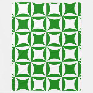 Cobertor De Velo Robbing Peter to Pay Green Patterno