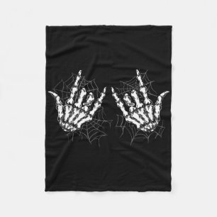 Cobertor De Velo Rock On Banda Rock And Roll Men Halloween Cos