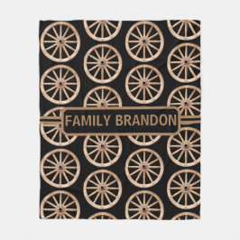 Cobertor De Velo Roda Rústica de Madeira de Moda Antiga