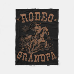 Cobertor De Velo Rodeo Vovô Western Cowboy Familiar Correspondente 