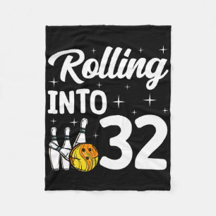 Cobertor De Velo Rolando para 32 Boliches 32º aniversário