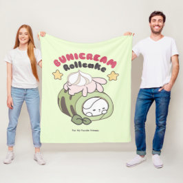 Cobertor De Velo Rolar para a Doce Bunicream Rollcake Delight