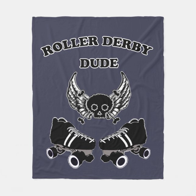 Cobertor De Velo Roller Derby Dude (Frente)