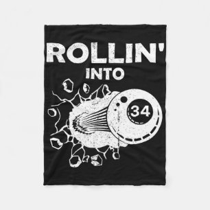 Cobertor De Velo Rollin para &#; Billiards &#; o Aniversário
