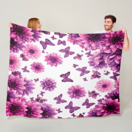 Cobertor De Velo Romantic Rosy Floral