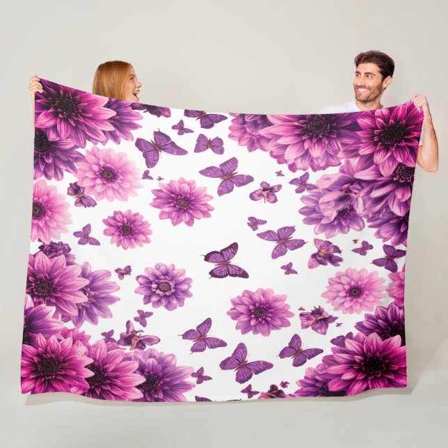 Cobertor De Velo Romantic Rosy Floral (In Situ)