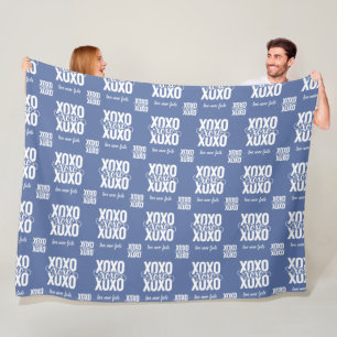 Cobertor De Velo Romântico PINK XOXO O Amor Nunca Falha Dia dos Nam