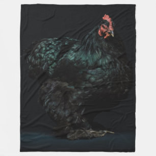 COBERTOR DE VELO ROOSTER PRETO