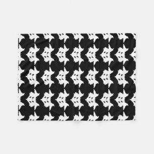 Cobertor De Velo Rorschach Inkblot