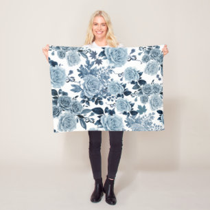 Cobertor De Velo Rosa azul