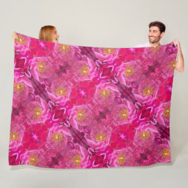 Cobertor De Velo Rosa de Cactus Rosa-Rosa-Blanket Grande