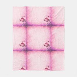 Cobertor De Velo Rosa dia de os namorados