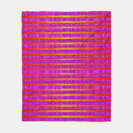 Cobertor De Velo Rosa e Laranja, Stripes e Xadrezes