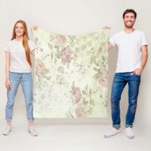 Rosa Floral Shabby Chic Rosa