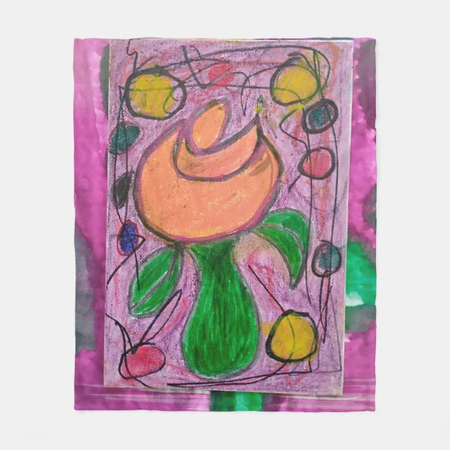 Cobertor De Velo Rosa L'Orange (Frente)