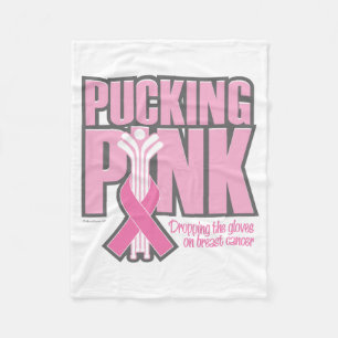 Cobertor De Velo Rosa-Puking (Hockey)