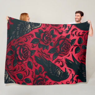 Cobertor De Velo Rosa Raven 60x80 Folheto