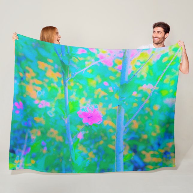 Cobertor De Velo Rosa Rosa Rosa Rosa Rosa Rosa-Rosa Sharon Impressi (In Situ)