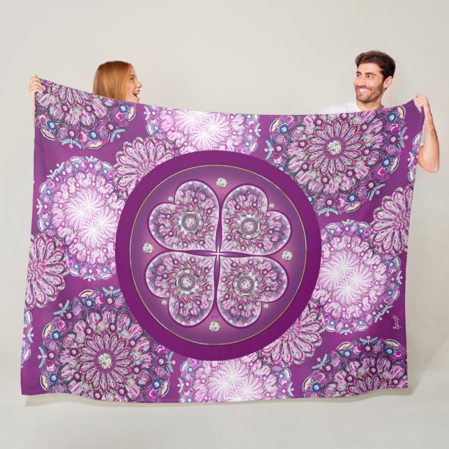 Cobertor De Velo Rosace vermelho cardinal (In Situ)