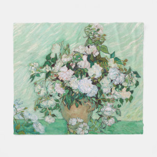 Cobertor De Velo Rosas por Vincent van Gogh