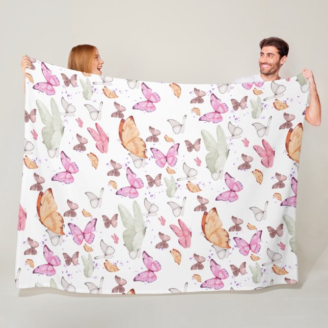 Cobertor De Velo rose gold butterfly (In Situ)