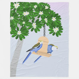 Cobertor De Velo Rosellas de peças de Casal bonito