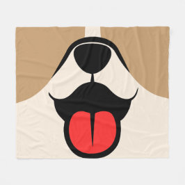 Cobertor De Velo Rosto de Cachorro