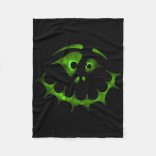 Cobertor De Velo Rosto de Halloween 5 - Verde (d010-0466a)