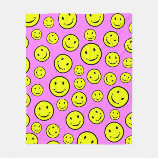 Cobertor De Velo Rostos sorridentes