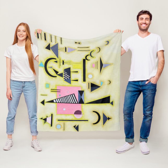 Cobertor De Velo Rosy Definitivo, Wassily Kandinsky (In Situ)