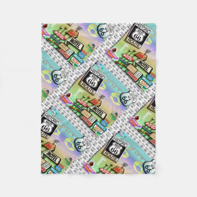 COBERTOR DE VELO ROTA 66 (Frente)