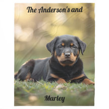 Rottweiler Cute Personalizado