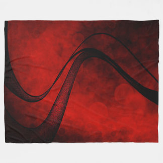 Cobertor De Velo Rouge Crosshatled Wave - Folheto de Fleece