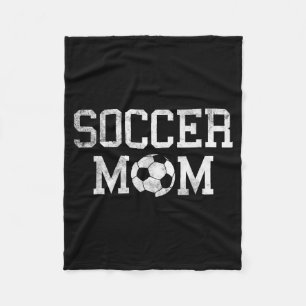 Cobertor De Velo Roupa de Mãe de Futebol Retrô Vintage Camiseta Mãe