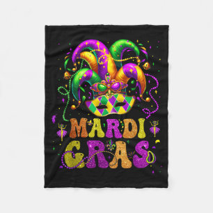 Cobertor De Velo Roupa engraçada para desfile de Mardi Gras Chapéu